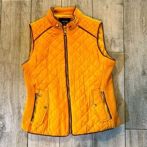 Size small burnt yellow vest